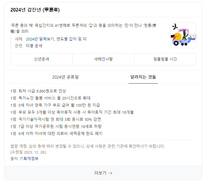 2024년 새해 인사말