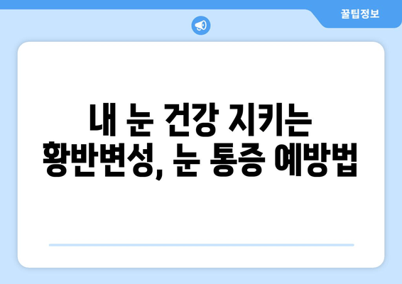 황반변성 극복, 눈 통증 해결의 지혜| 실제 경험담과 전문가 조언 | 황반변성, 눈 통증, 치료, 극복, 경험