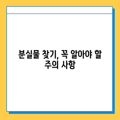 대구 분실물 센터| 내 소중한 물건 찾기 | 분실물 신고, 찾는 방법, 주의 사항