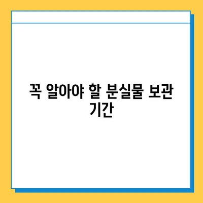 대중교통에서 물건 잃어버렸어요? 당황하지 마세요! | 분실물 처리 완벽 가이드