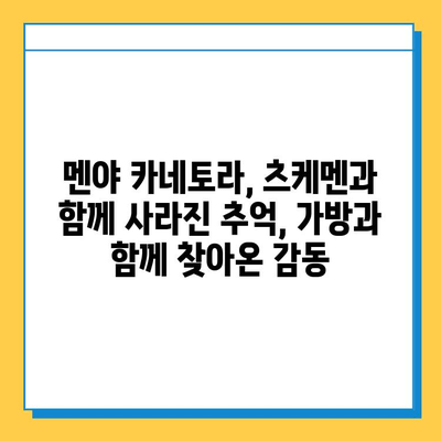 멘야 카네토라 츠케멘과 함께 사라진 추억, 분실된 가방 찾기 | 멘야 카네토라, 츠케멘, 분실물, 추억