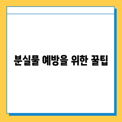 에버랜드 튤립 축제 기간 중 분실물 찾기| 분실물센터 이용 가이드 | 에버랜드, 튤립 축제, 분실물, 안내