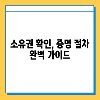 분실물 주인 찾기| 소유권 증명 방법 총정리 | 분실물, 소유권 확인, 증명 방법, 절차, 팁