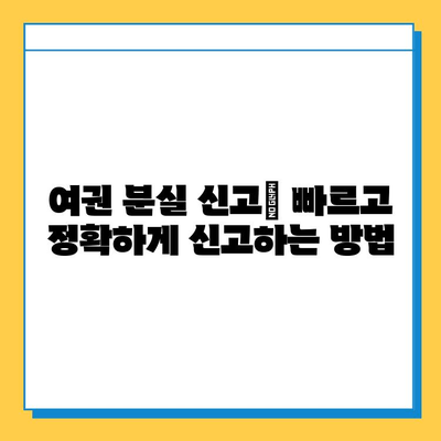 일본 여행 중 여권 분실했을 때, 신고부터 재발급까지 완벽 가이드 | 여권 분실, 재발급 절차, 대사관 연락처, 주의사항