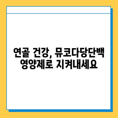 연골 재생을 위한 선택! 뮤코다당단백 영양제의 놀라운 효능 | 연골 건강, 관절 건강, 영양제 추천