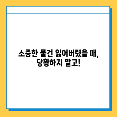 분실물, 내 것이 맞는지 확인하는 방법| 잊지 말아야 할 5가지 팁 | 소유권 확인, 분실물 찾기, 증거