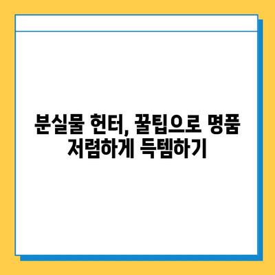 일본 전철 분실물 시장| 명품 득템 기회? | 분실물, 헌터, 팁, 명품, 저렴