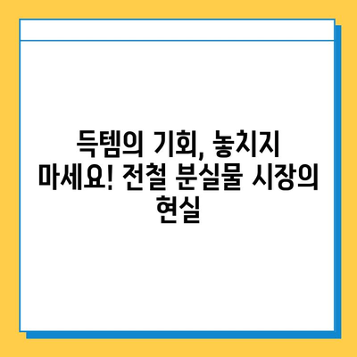 일본 전철 분실물 시장| 명품 득템 기회? | 꿀팁, 가격, 주의사항