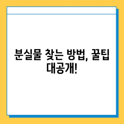 롯데백화점 분실물 센터 활용 가이드| 소중한 물건, 꼭 찾으세요! | 분실물 신고, 찾는 방법, 주의 사항