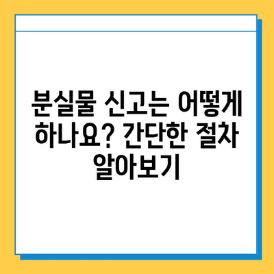 KTX 분실물 센터| 놓고 내린 물건 찾는 완벽 가이드 | 분실물 신고, 찾는 방법, 연락처, 유의사항