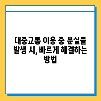 대중교통 분실물 센터 연락처 & 운영시간 한눈에 보기 | 서울, 부산, 대구, 인천, 광주, 대전, 울산, 경기, 경남, 전남, 충남, 충북, 강원, 제주