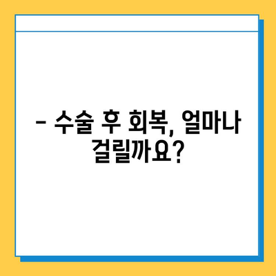 반월상연골 파열 수술, 언제 해야 할까요? | 적절한 수술 시기 판단 가이드