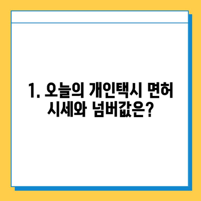 연천군 미산면 개인택시 면허 매매 가격| 오늘 시세, 넘버값, 자격조건, 월수입, 양수교육 | 상세 정보