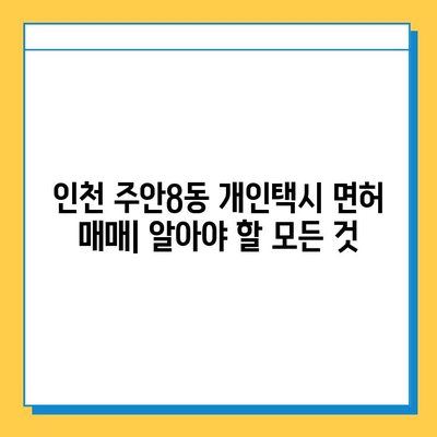 인천 미추홀구 주안8동 개인택시 면허 매매 | 오늘 시세, 넘버값, 자격조건, 월수입, 양수교육  |  가격 정보, 면허 취득, 운영 가이드