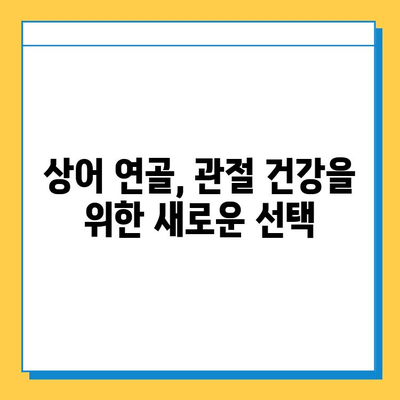 상어 연골, 관절 건강의 새로운 지평| 관절염증약의 효능과 활용 가이드 | 상어 연골, 관절염, 건강, 치료, 회복