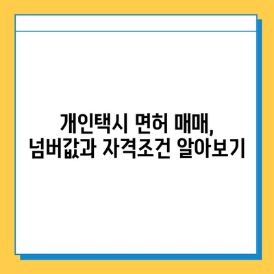 대전 서구 변동 개인택시 면허 매매| 오늘 시세, 넘버값, 자격조건, 월수입, 양수교육 | 상세 가이드