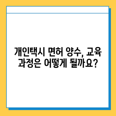 대전 유성구 장대동 개인택시 면허 매매| 오늘 시세, 넘버값, 자격조건, 월수입, 양수교육 | 상세 가이드