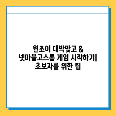 윈조이 대박맞고 & 넷마블고스톱 다운로드 완벽 가이드 | 꿀팁,  최신 버전,  설치 방법