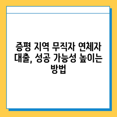 증평 지역 무직자 연체자 대출, 가능할까요? | 대출 가능 여부 확인 및 정보 |