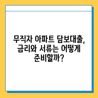 무직자 아파트 담보추가대출 완벽 가이드| 금리, 서류, 진행 사례 & 성공 전략 | 주택담보대출, 추가대출, 대출 조건, 무직자 대출