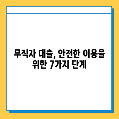 무직자 대출, 함정 가득! 사기 피하는 7가지 방법 | 대출 사기, 무직자 대출, 금융 사기, 주의 사항