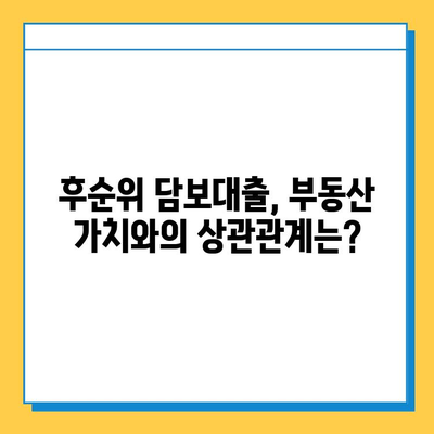 후순위 아파트담보대출| 개인사업자, 직장인, 무직자 조건 비교 & 대출 가능 여부 확인 가이드 | 후순위 담보대출, 부동산, 대출 조건, 신용대출