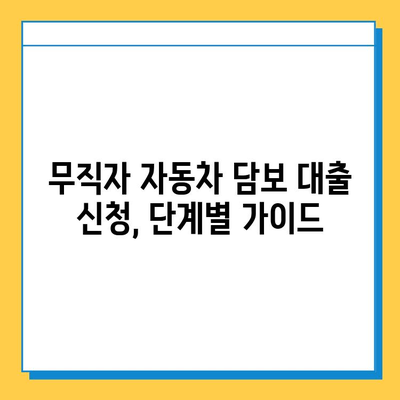 무직자 자동차 담보대출| 금융 기관별 비교 분석 & 신청 가이드 | 무직자 대출, 자동차 담보 대출, 금융 상품 비교