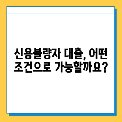 신용불량자, 무직자도 가능한 대출! 금리와 한도 비교 가이드 | 대출 정보, 신용불량, 무직자 대출, 금융 정보