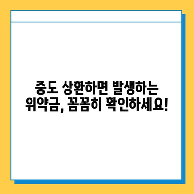 무직자 후순위 대출 중도 상환, 꼭 알아야 할 유의 사항 5가지 | 중도상환 수수료, 해지 위약금, 금리 변동, 상환 방법, 주의 사항