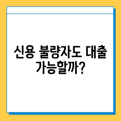 신용 불량자 & 무직자, 대출 가능할까요? 증명 서류 완벽 가이드 | 대출 조건, 필요 서류, 성공 전략