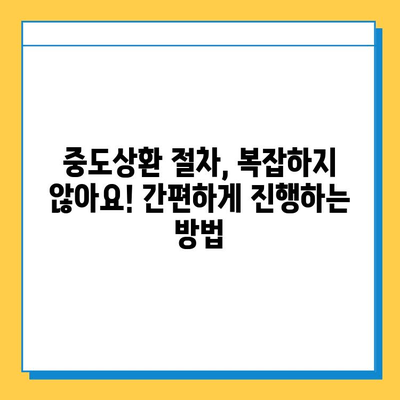 무직자 주택담보대출 중도상환 제도 완벽 가이드 | 조건, 절차, 주의사항