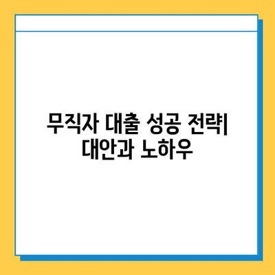 무직자 대출 거절, 이유와 대처법 완벽 가이드 | 대출 승인, 신용 관리, 성공 전략