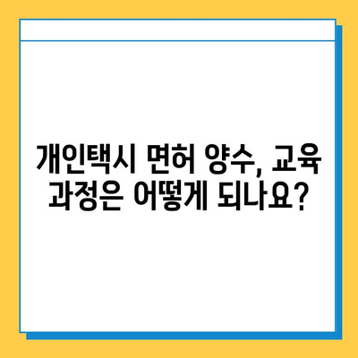 금산군 복수면 개인택시 면허 매매 가격| 오늘 시세 확인 및 자격조건 | 월수입 | 양수교육