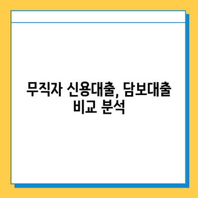 무직자 신용으로 담보 대출 받는 방법| 조건, 한도, 신청 절차 총정리 | 무직자, 담보대출, 신용대출, 대출조건