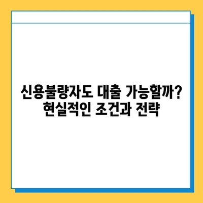 신용불량자도 가능할까? 연체자, 무직자 대출 가이드| 상세 정보 & 성공 전략 | 신용불량, 대출, 연체, 무직, 정보, 전략