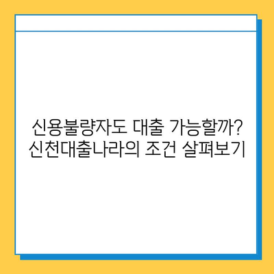 무직자 신용불량자, 신천대출나라에서 대출 가능할까요? 금리 & 한도 정보 | 대출, 신용불량, 무직자, 신천대출나라, 금융 정보