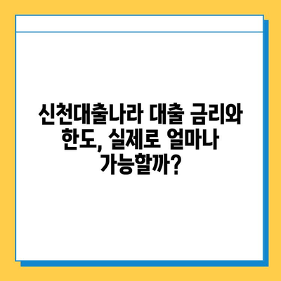 무직자 신용불량자, 신천대출나라에서 대출 가능할까요? 금리 & 한도 정보 | 대출, 신용불량, 무직자, 신천대출나라, 금융 정보