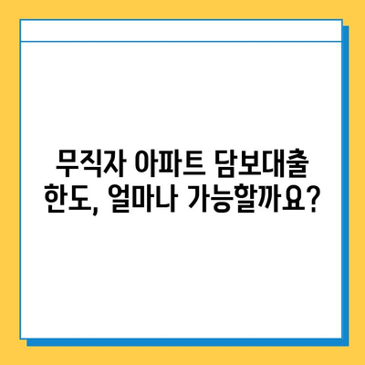 아파트 주택담보대출| 무직자도 가능할까요? 조건, 한도, 서류, 사례 총정리 | 주택담보대출, 무직자 대출, 부동산