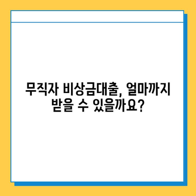 무직자 비상금대출 자격부터 신청까지 완벽 정리 | 조건, 한도, 필요서류, 주의사항