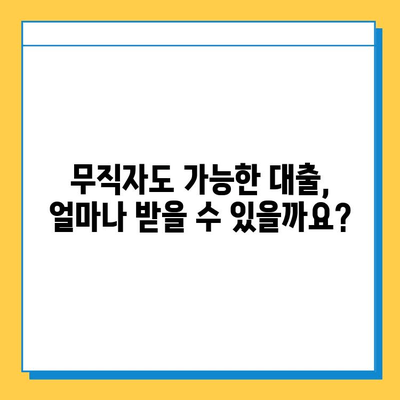 무직자 대출, 얼마나 드는지 궁금하세요? | 수수료 상세 안내 & 대출 조건 비교