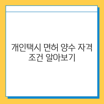 부산 사상구 모라1동 개인택시 면허 매매 가격| 오늘 시세, 넘버값, 자격, 월수입, 양수교육 | 상세 가이드