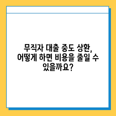 무직자 대출 중도 상환, 얼마나 비쌀까요? | 평균 비용 & 상환 방법 가이드