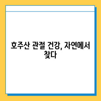 호주산 관절연골 영양제의 장점| 콘드로이친 추천 이유 | 관절 건강, 연골 재생, 호주 건강식품