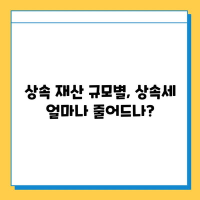 상속세 일괄공제 10억 확대!  내 상속, 얼마나 줄어들까? | 상속세, 상속 재산, 상속세 계산, 상속세 절세