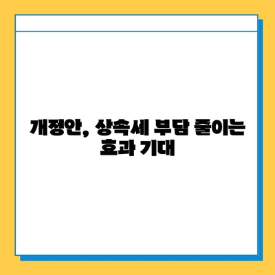 2024년 세법 개정안, 상속세 자녀 기본공제 5억원으로 확대 | 상속세, 세금, 개정안, 자녀 공제, 상속