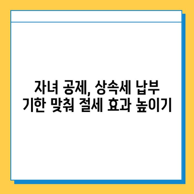 상속세 기한 내 납부 위한 자녀 공제 변경| 알아야 할 모든 것 | 상속세, 자녀 공제, 납부 기한, 세금 절세