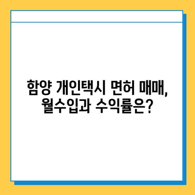 함양군 백전면 개인택시 면허 매매 가격| 오늘 시세, 번호판 가치, 자격조건, 월수입 & 양수교육 | 함양 개인택시, 면허 매매, 시세 정보