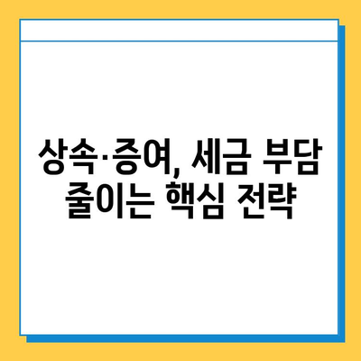 상속세 개편안, 세무회계 혜택으로 절세 전략 마련하기 | 상속, 증여, 절세, 세무회계, 개편안, 팁