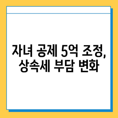 20년 만에 상속세 개편! 최고 세율 40%, 자녀 공제 5억 조정 | 상속세 개편, 상속세율, 상속세 공제, 상속세 변화, 부동산 상속