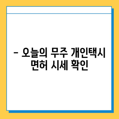 전라북도 무주군 무주읍 개인택시 면허 매매 가격| 오늘 시세 & 넘버값 | 자격조건 | 월수입 | 양수교육